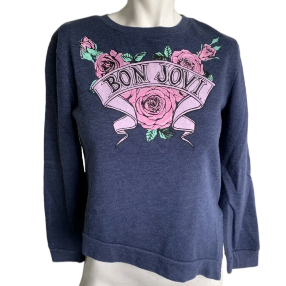 Girls Bon Jovi Size Medium (10-12) Long Sleeve